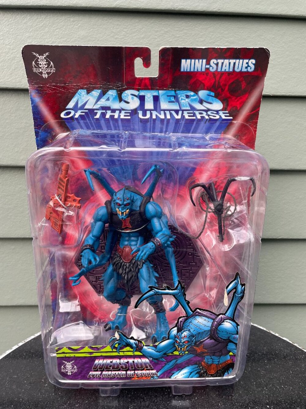 Masters Universe 200X Snake Face Four Horsemen NECA Mini Statue Sealed